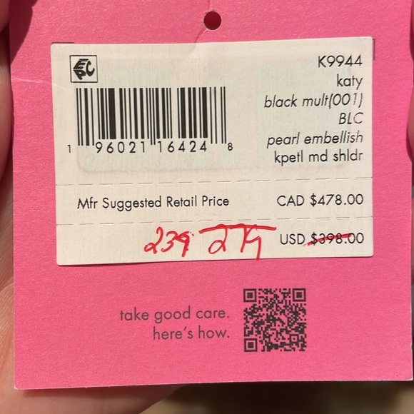 NWT Kate Spade Pearl and Jewel Handbag - Picture 3 of 6